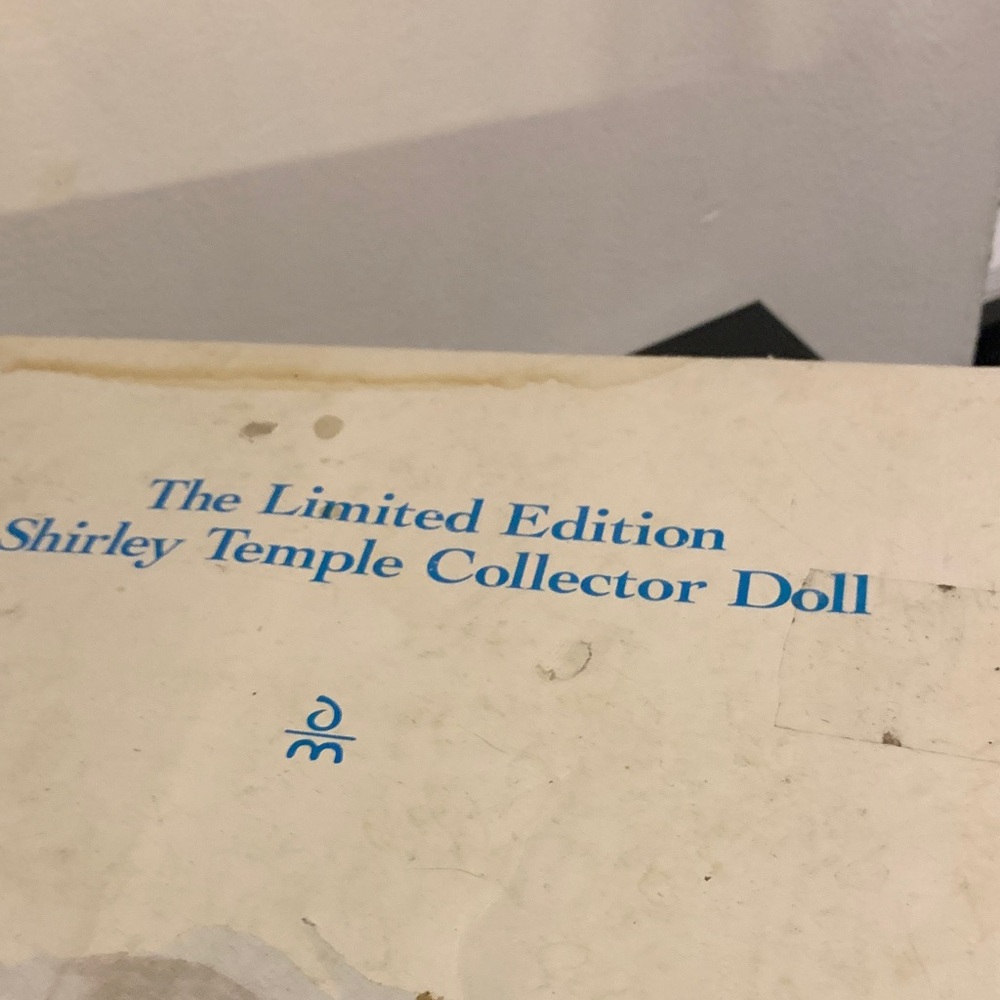 Shirley Temple Collector Doll - Limited Edition